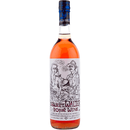 Bully Hill Sweet Walter Strawberry 750ML Front Bottle Label
