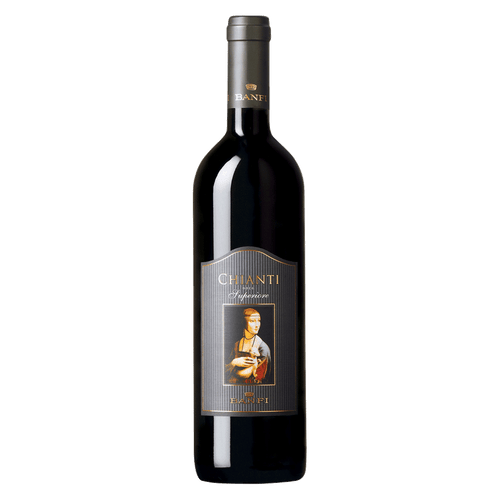 Banfi chianti superiore 750ML Front Bottle Label