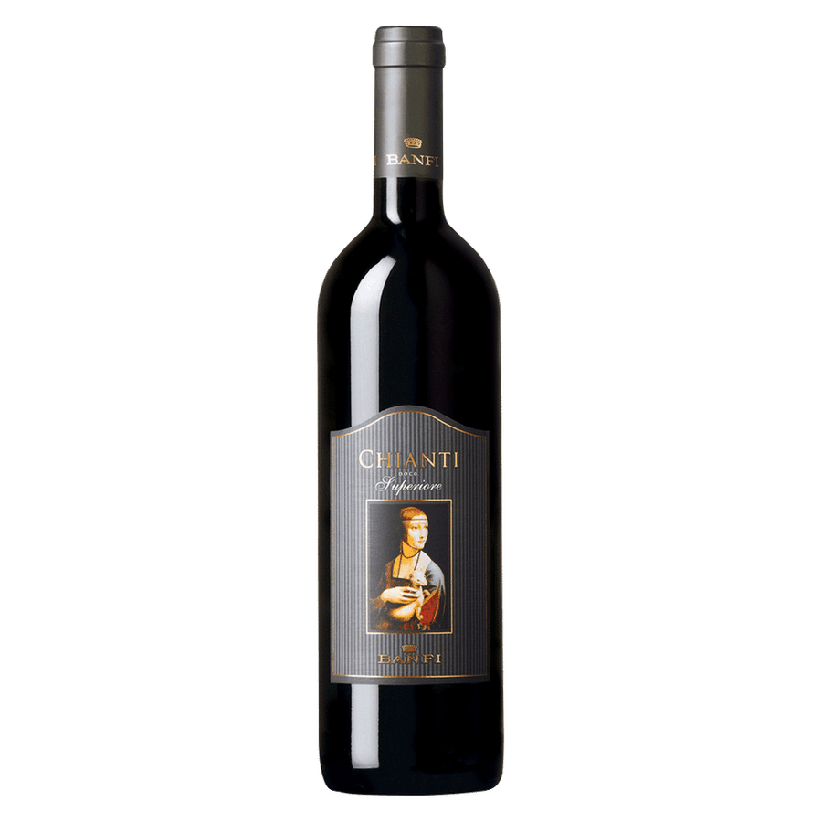 Banfi chianti superiore 750ML Front Bottle Label