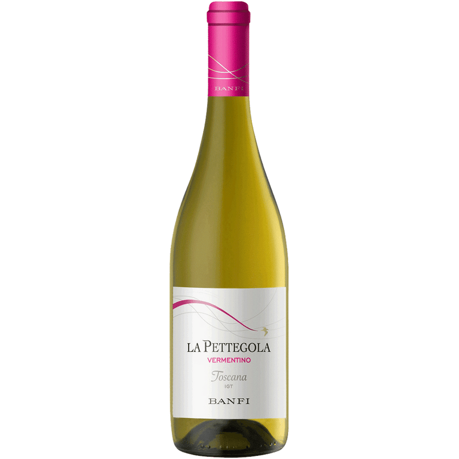 Banfi La Pettegola Vermentino 750ML Front Bottle Label