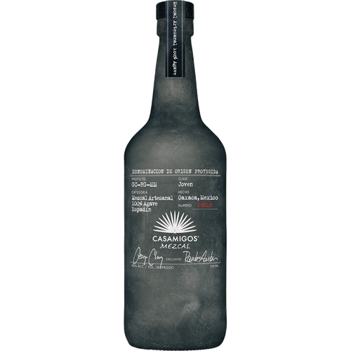Casamigos Joven Mezcal 750ML Front Bottle Label
