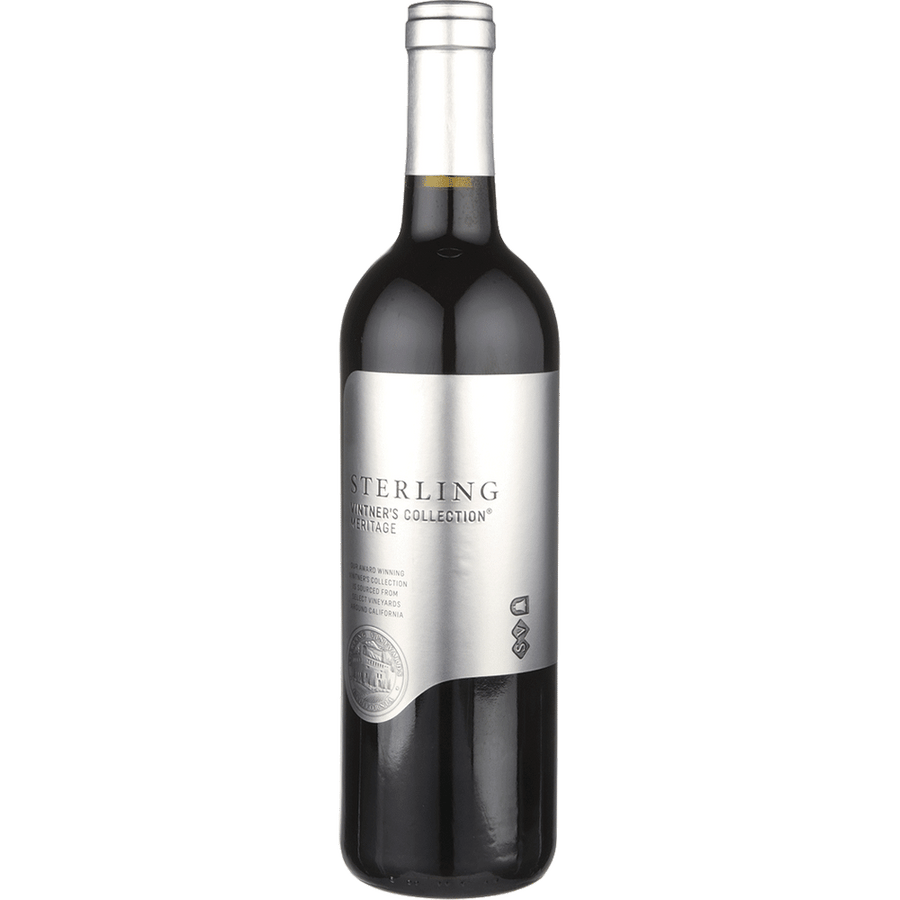 Sterling Vintner's California Meritage 750ML Front Bottle Label