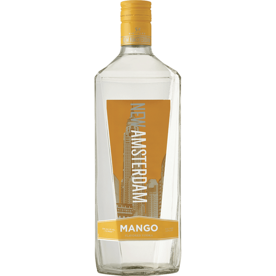 New Amsterdam Mango 50ML Front Bottle Label