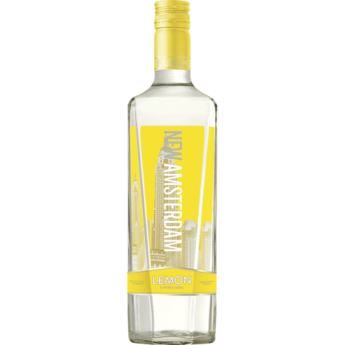 New Amsterdam Lemon 1.75L Front Bottle Label