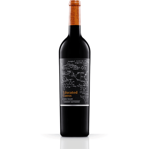 Educated Guess Cabernet Sauvignon 750ML Front Bottle Label