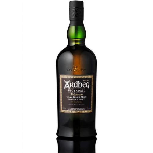 Ardbeg Scotch Uigeadail 750ML Front Bottle Label