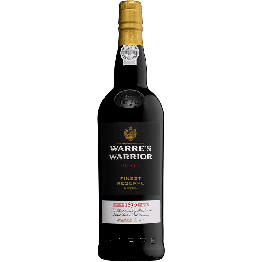 Warre's Warrior Finest Reserve Port 750ML Front Bottle Label