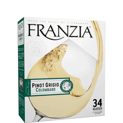 Franzia Pinot Grigio 5L Front Bottle Label