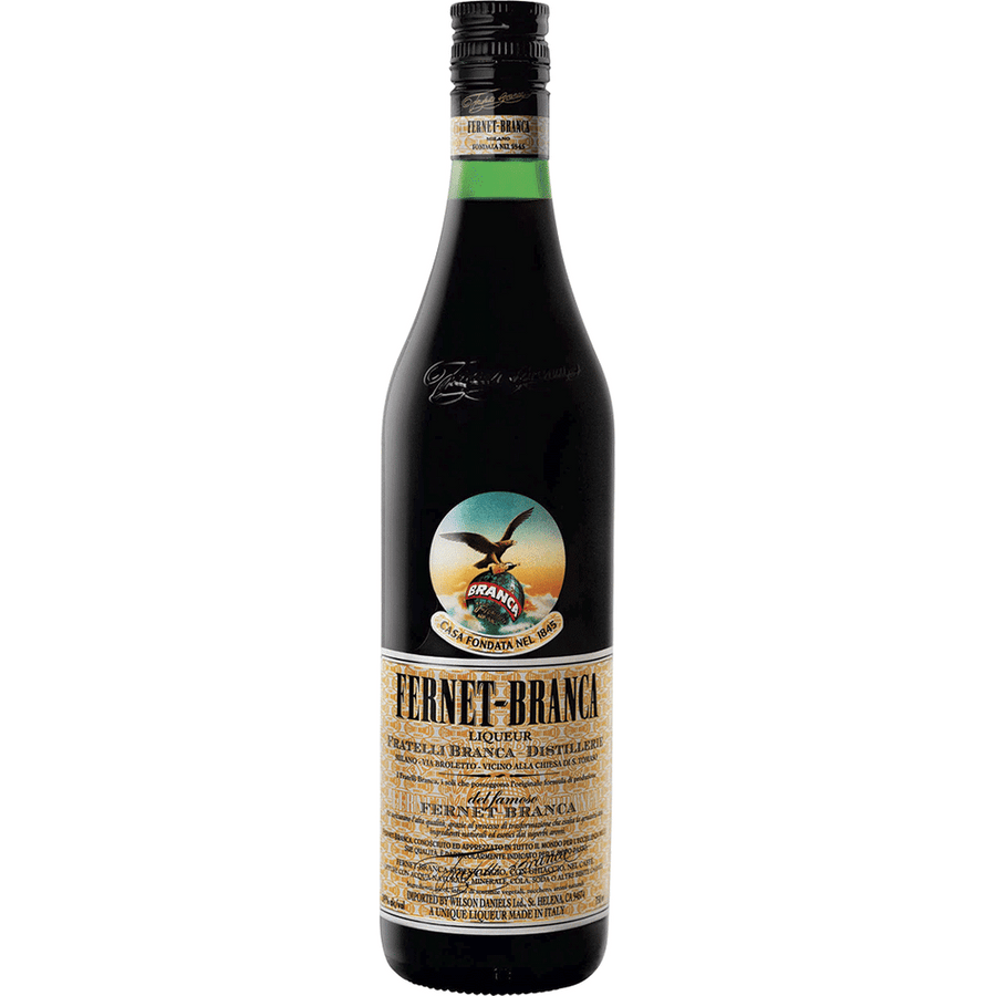Fernet Branca 375ML Front Bottle Label
