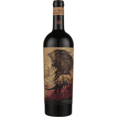 Juggernaut Hillside Cabernet Sauvignon 750ML Front Bottle Label