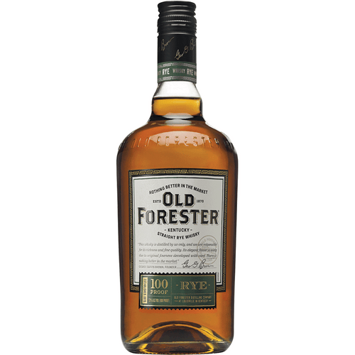Old Forester Rye 1L Front Bottle Label