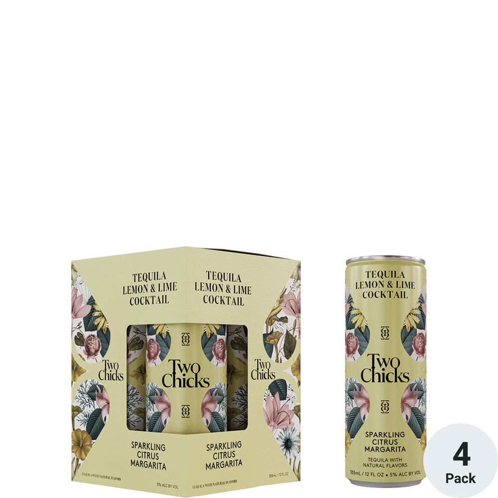 Image of Two Chicks Cocktails Sparkling Citrus Margarita