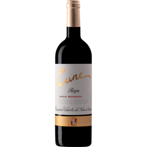 Cune Rioja Cune Crianza 750ML Front Bottle Label