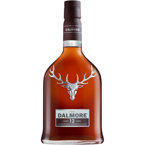 The Dalmore 12 Year Old 750ML Front Bottle Label