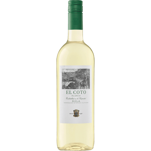 El Coto Blanco Rioja DOCa 750ML Front Bottle Label
