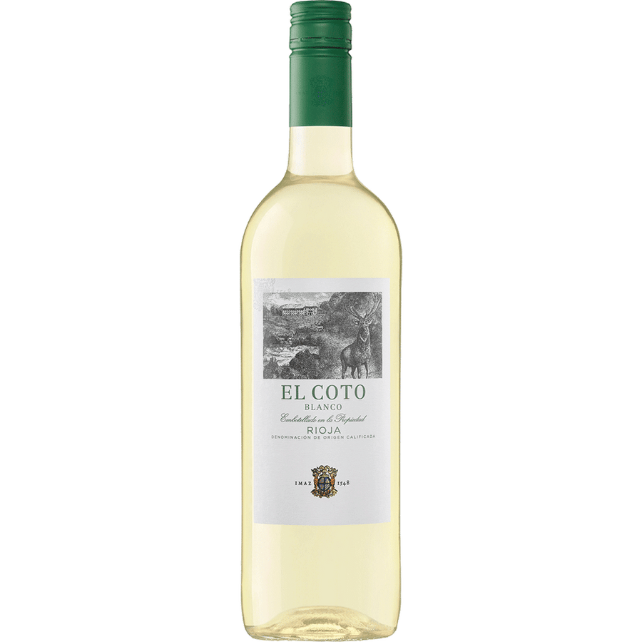 El Coto Blanco Rioja DOCa 750ML Front Bottle Label