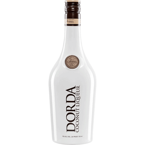 Dorda Coconut Liqueur 750ML Front Bottle Label