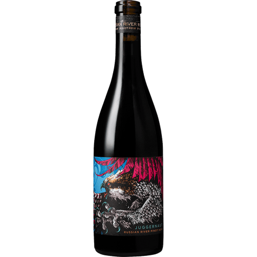 Juggernaut Pinot Noir Russian River 750ML Front Bottle Label