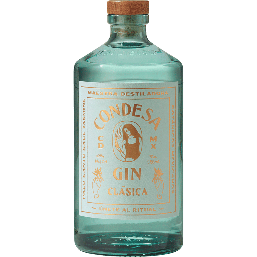 Condesa Gin Clasica Gin 750ML Front Bottle Label