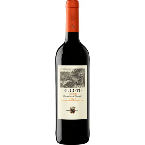 El Coto Crianza Rioja DOCa 750ML Front Bottle Label