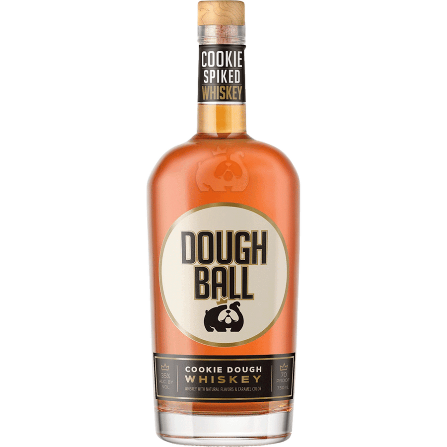 Dough Ball Cookie Dough Whiskey 750ml Front Bottle Label