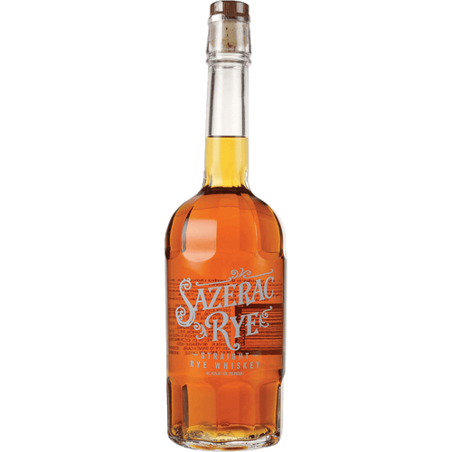 Sazerac 6 Year Rye Whiskey 1.75L Front Bottle Label