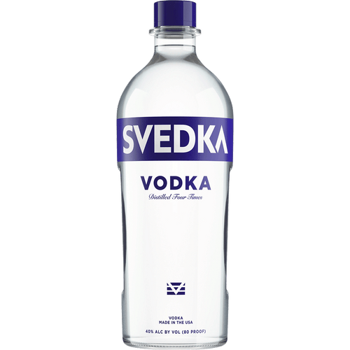 Svedka Vodka 50ML Front Bottle Label