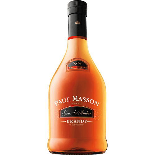 Paul Masson Grande Amber 80 Proof 375ML Front Bottle Label