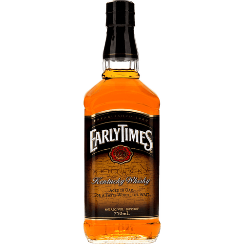 Early Times Whisky 1.75L Front Bottle Label