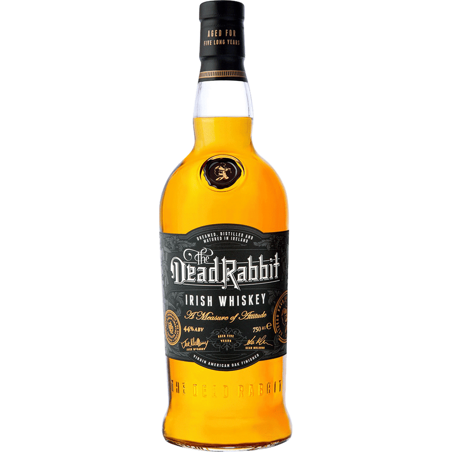 Dead Rabbit Irish Whiskey 750ML Front Bottle Label