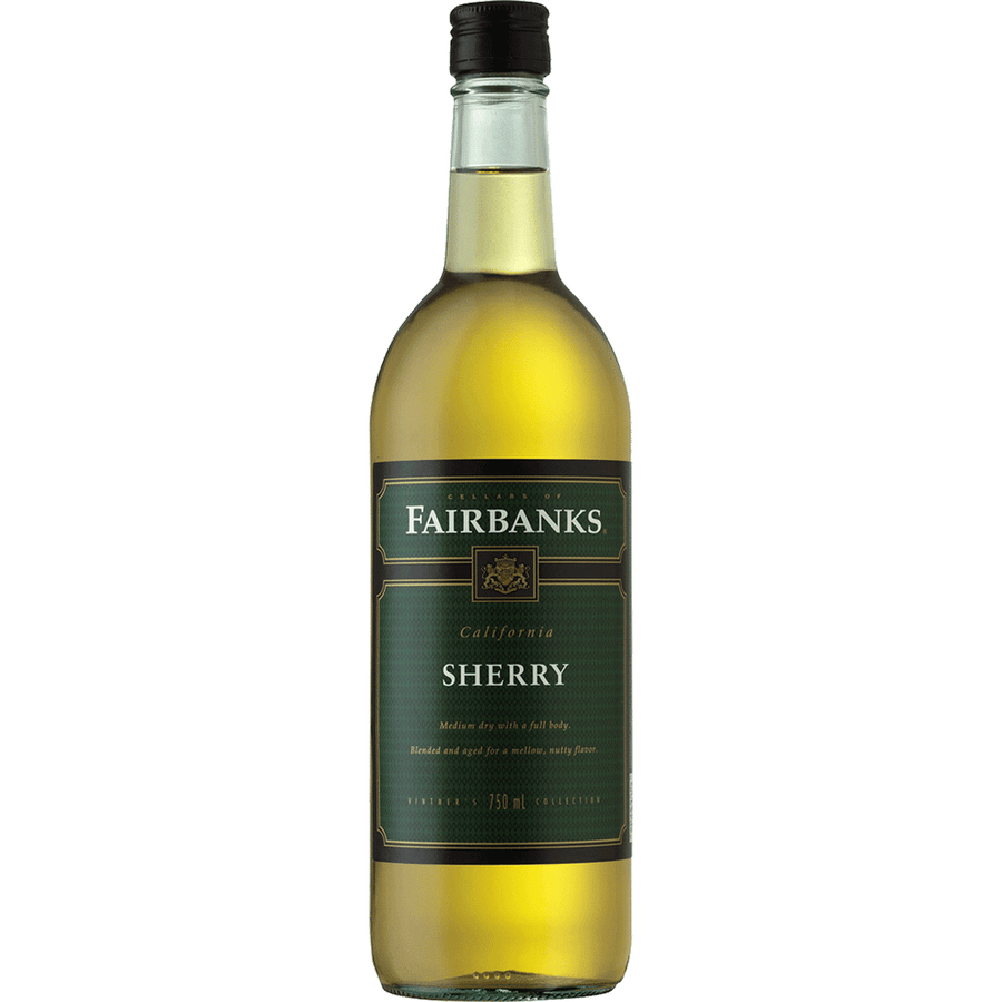 Fairbanks Sherry 1.5L Front Bottle Label