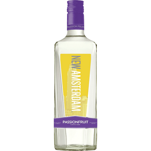 New Amsterdam Passionfruit 1.75L Front Bottle Label