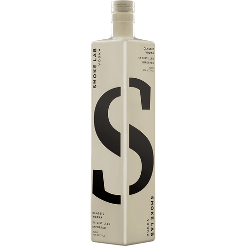 Smoke Lab Classic Vodka 750ML Front Bottle Label