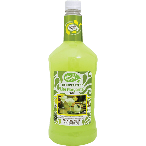 Master of Mixes Margarita 1.75L Front Bottle Label