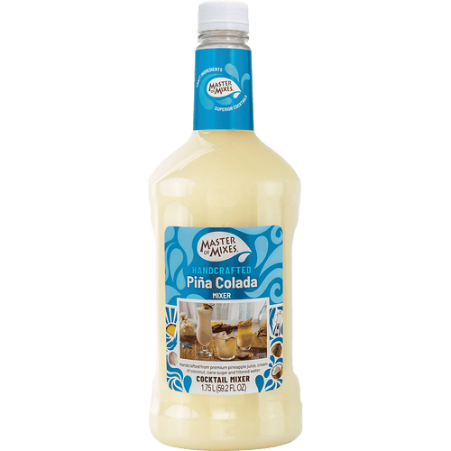 Master of Mixes Pina Colada 1.75L Front Bottle Label