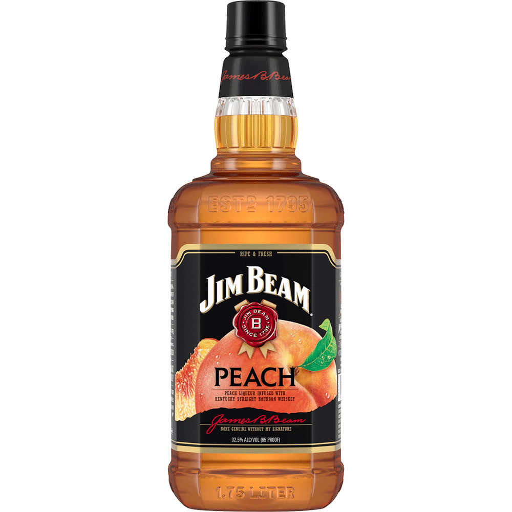 Image of Jim Beam Peach Bourbon Whiskey
