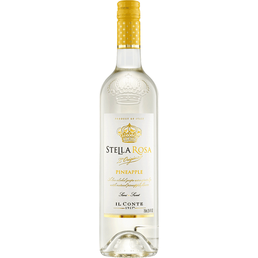 Stella Rosa Pineapple 750ML Front Bottle Label