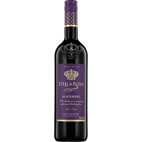 Stella Rosa Blackberry 750ML Front Bottle Label