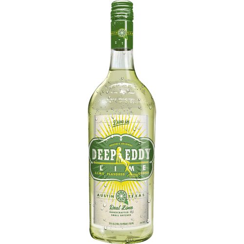 Deep Eddy Lime Vodka 1.75L Front Bottle Label