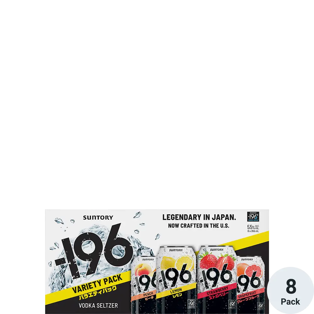 '-196 Vodka Seltzer Variety Pack