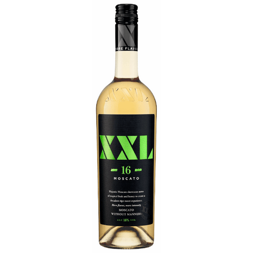 XXL Moscato 750ML Front Bottle Label