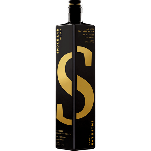 Smoke Lab Aniseed Vodka 750ML Front Bottle Label