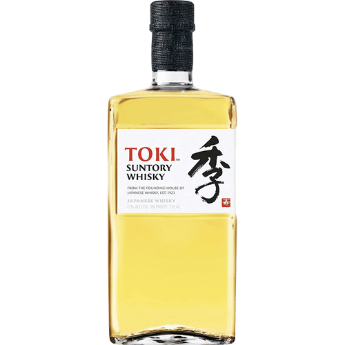 Toki Japanese Whiskey 750ML Front Bottle Label