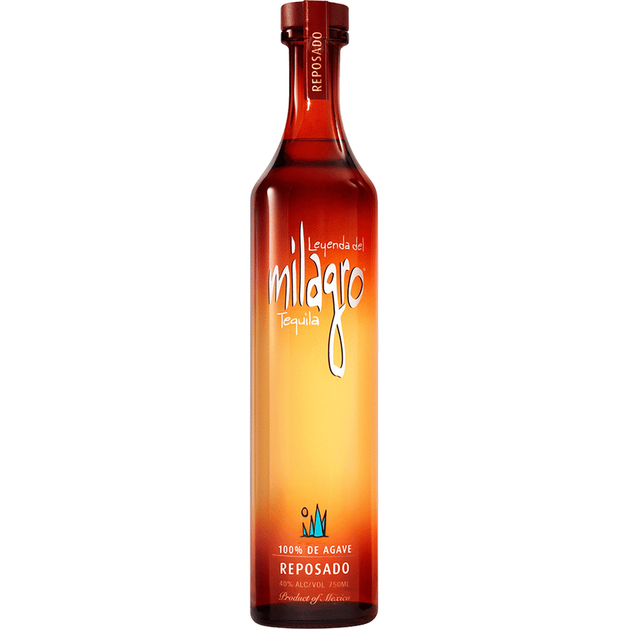 Milagro Reposado Tequila 375ML Front Bottle Label