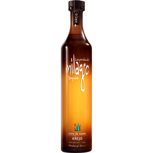 Milagro Anejo Tequila 750ML Front Bottle Label