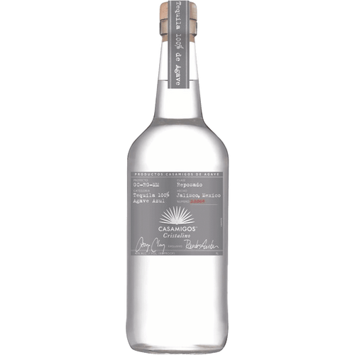 Casamigos Cristalino Reposado 750ML Front Bottle Label