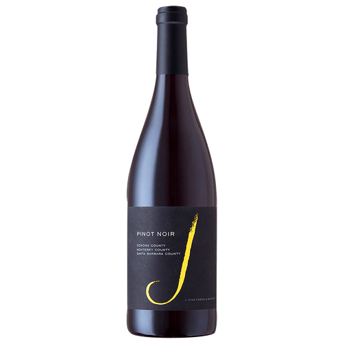 J Vineyards Multi AVA Pinot Noir 750ML Front Bottle Label