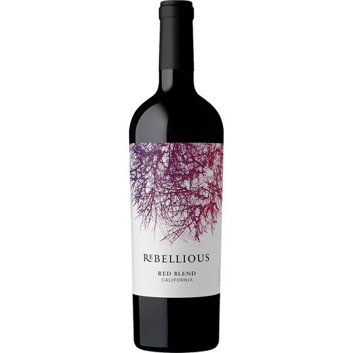 Rebellious Red Blend California 750ML Front Bottle Label