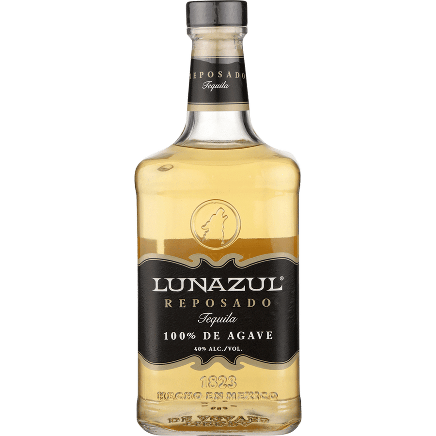 Lunazul Reposado 750ML Front Bottle Label