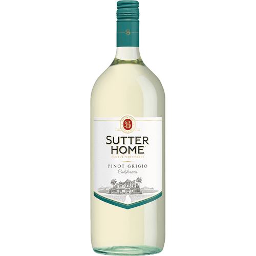 Sutter Home Pinot Grigio 4pk 187ML Front Bottle Label